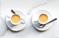 Espresso cup with thick crema from Lavazza Blue Gran Espresso offering bold aroma and body