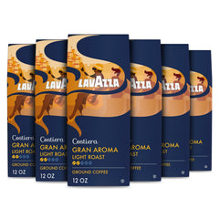 Lavazza Costiera front packaging showing brand and smooth, mild appeal