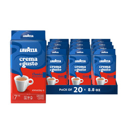 Lavazza Crema e Gusto front packaging showing branding and brick for quick selection