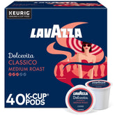 Lavazza Dolcevita Classico front box showing branding and count for quick selection