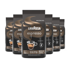 Lavazza front packaging showing 2.2 lb bag and branding for easy identification