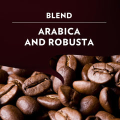 Lavazza espresso shot with crema detail showing Expert Classico full-bodied texture