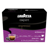 Lavazza Expert front packaging showing 36 capsules and bold roast appeal