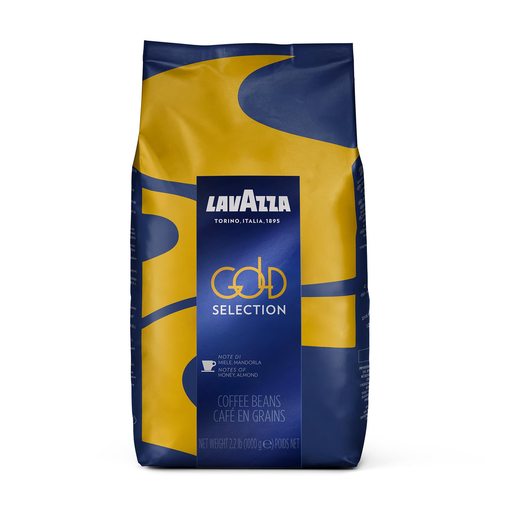 Lavazza Gold Selection front packaging showing brand and weight for easy identification