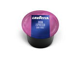 Lavazza Gran Espresso front pack showing 100 capsules and brand clarity for convenience