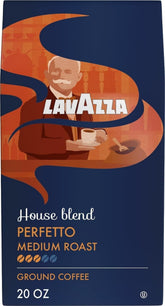 Lavazza Perfetto front packaging showing 20oz value bag and brand clarity