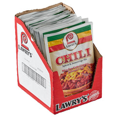 Lawry's packet front view showing brand and seasoning name for quick identification and convenience