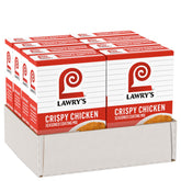 Lawry's front packaging showing crispy chicken coating and convenience