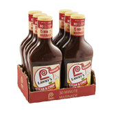 Lawry's front label showing steak and chop flavor for easy identification and bold taste