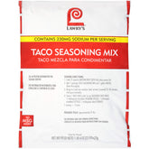 Lawry's front packet showing branding and size for reliable portioning