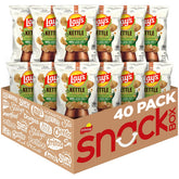 Lay's front packaging showing jalapeño cheddar flavor and single-serve convenience