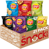 Lay's front box showing full variety pack and easy grab-and-go convenience