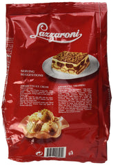 Lazzaroni cookie close-up showing crisp texture and concentrated almond benefit