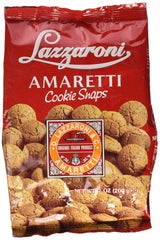 Lazzaroni front packaging showing 7-ounce box and Italian heritage benefit