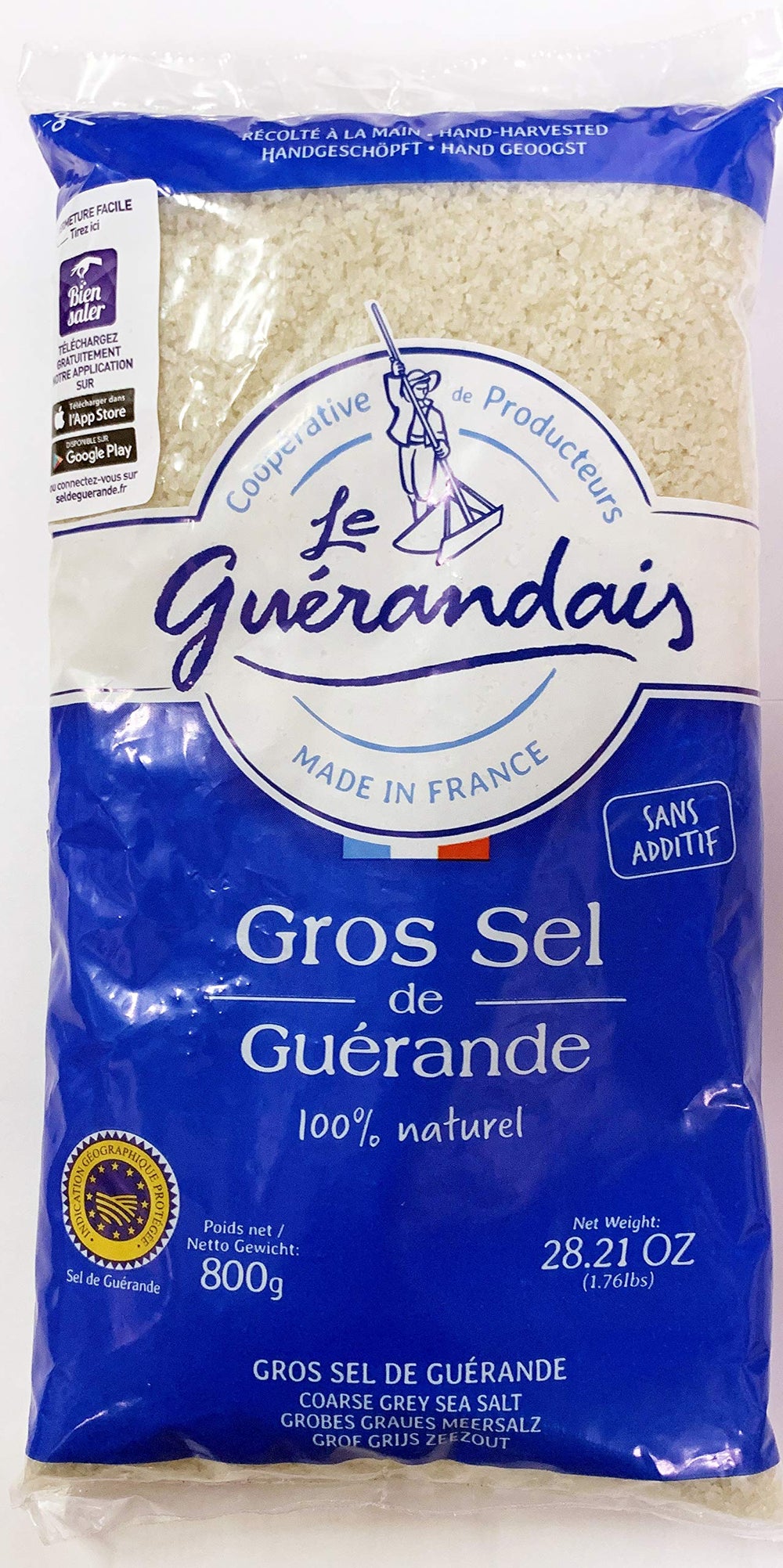 LE GUÉRANDAIS front bag packaging showing product label and size benefit