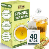 LeafLea box front view showing tidy 40-bag pack and clean branding benefit freshness