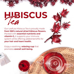 LeafLea close-up of double-chambered tea bag to improve infusion