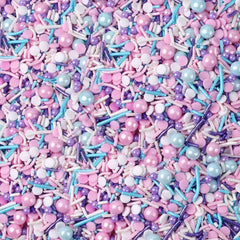 LEBERY front packaging showing 238g resealable bag and pastel sprinkles benefit quick storage