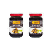 Lee Kum Kee bottle front view showing label and serving suggestion for convenience