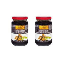Lee Kum Kee bottle front view showing label and serving suggestion for convenience