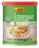 Lee Kum Kee front packaging showing product and benefits for pantry convenience