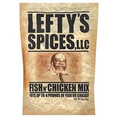 Lefty's front packaging showing jar label and serving suggestion, enhances meal prep