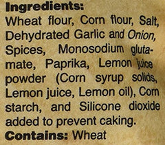 Lefty's Spices on baked fish plate, demonstrates flavorful finished result
