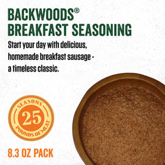 LEM seasoning on spoon highlighting blend consistency for easy mixing benefit