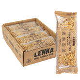LENKA front packaging showing 12-pack and flavor benefits