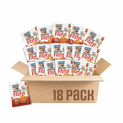 Lenny & Larry's front packaging showing box of FITZELS for pantry convenience