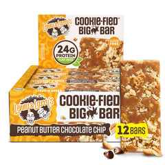 Lenny & Larry's front packaging showing product and benefits