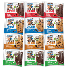 Lenny & Larry's front packaging Chocolate Lovers pack showing variety and convenience