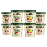 Lentiful front packaging showing variety pack and benefits