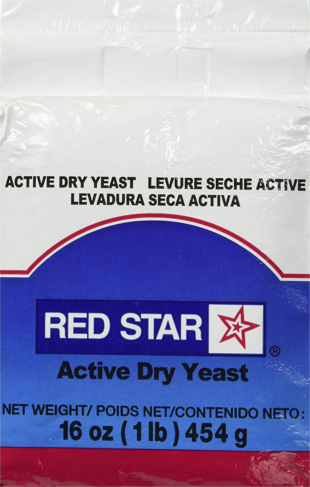 LeSaffre Red Star front packaging showing 1 lb vacuum pack and label — dependable supply