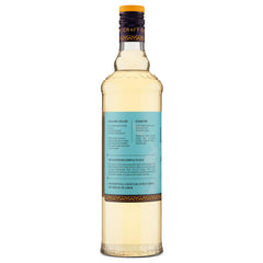 Liber & Co. label close-up displaying ingredients and artisanal origin