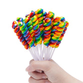 LIDATREE front packaging showing 30-count box and rainbow lollipops benefits quick selection