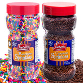 Lieber's front packaging showing both 11 oz shakers for quick identification and convenience