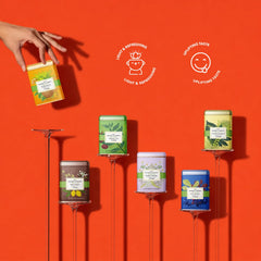 Life Plus Style Gourmet close-up of organic tea leaves and dried fruit pieces showing natural ingredients