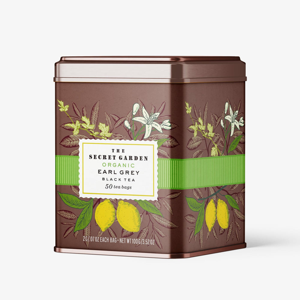 Life Plus Style Gourmet box front showing organic Earl Grey for premium aroma