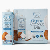 Life Refreshed Real Coco front packaging showing organic benefits