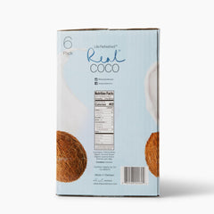 Life Refreshed Real Coco poured into a glass for creamy texture