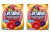 Life Savers front packaging showing two sharing-size bags and brand appeal