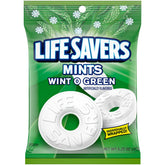 Life Savers front packaging showing 12 packs and convenient bulk storage benefit