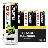 LIFEAID FITAID front can showing citrus medley label and benefit of recovery
