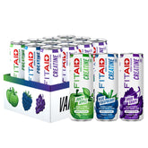 LIFEAID FITAID creatine front can showing branding and flavor, refreshing recovery benefit
