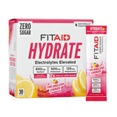 LIFEAID FITAID front packaging showing 30 stick packs and branding benefit portability