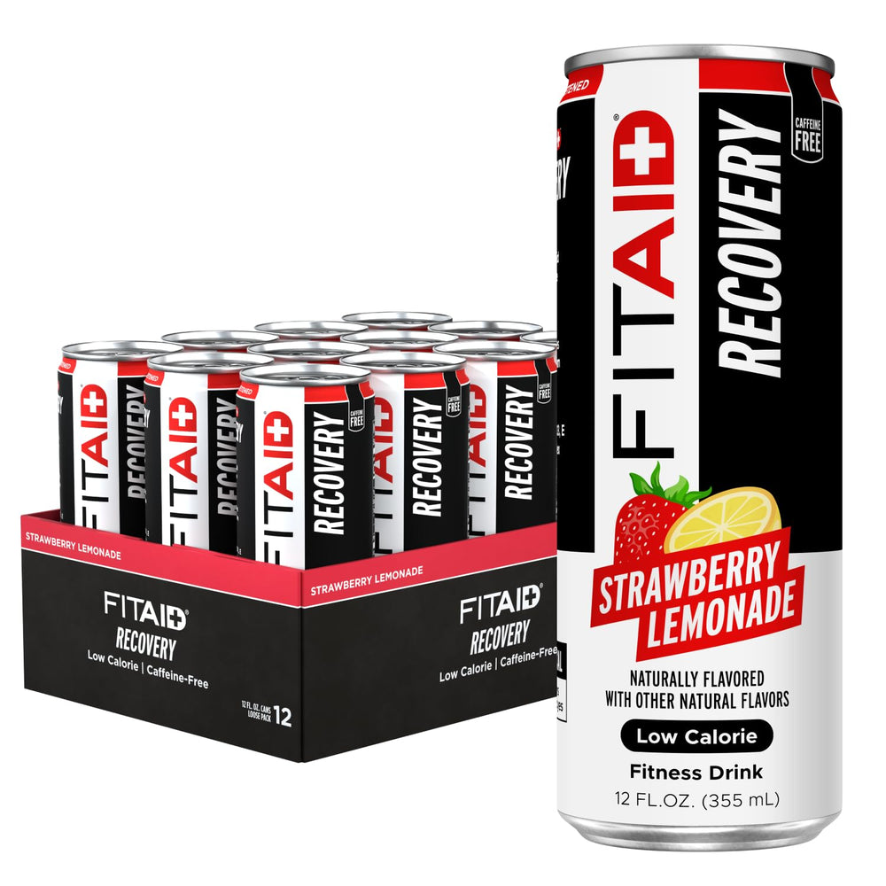 LIFEAID FITAID front can showing strawberry lemonade flavor and branding