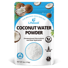 Lifebooil front packaging showing 6oz pouch and branding benefits
