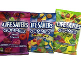 LifeSavers front packaging showing three 7oz bags and variety benefits