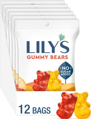 LILY'S front packaging showing twelve 1.8 oz bags and brand clarity for quick choice